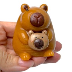 Gniotek Kapibara taba 6X5CM