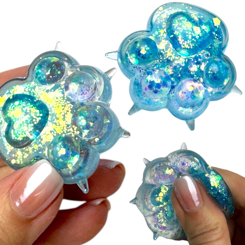 Gniotek Mini Kocia Łapka Maltoza 3x3cm