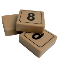 Zabawka Klotski Magnetyczne Cyfry 3x3 Przesuwanka Liczbowa