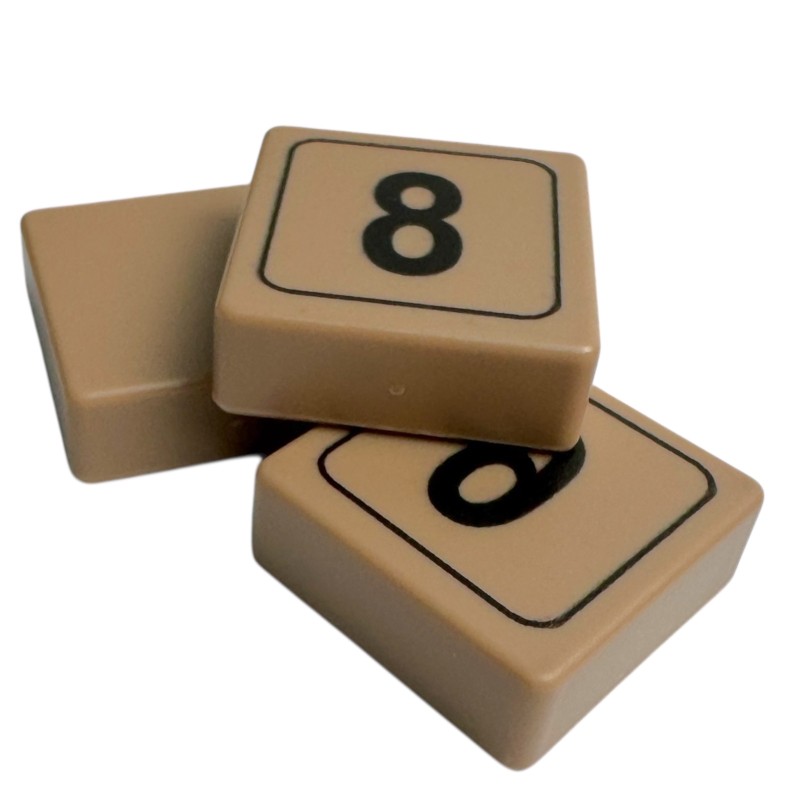 Zabawka Klotski Magnetyczne Cyfry 3x3 Przesuwanka Liczbowa