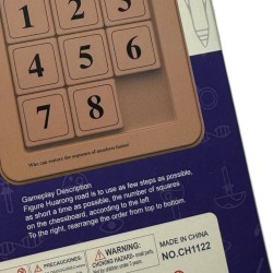 Zabawka Klotski Magnetyczne Cyfry 3x3 Przesuwanka Liczbowa