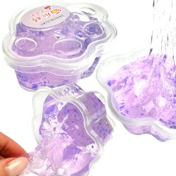 Slime Kocia Łapka z cekinami