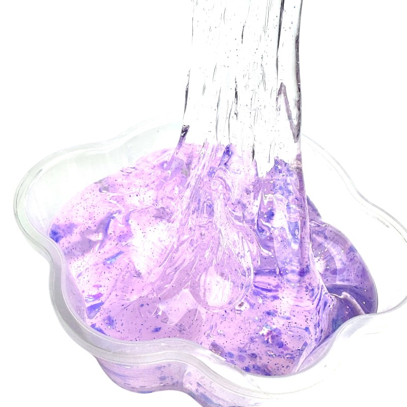 Slime Kocia Łapka z cekinami