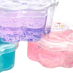 Slime Kocia Łapka z cekinami