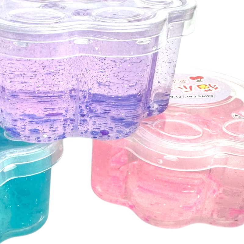 Slime Kocia Łapka z cekinami