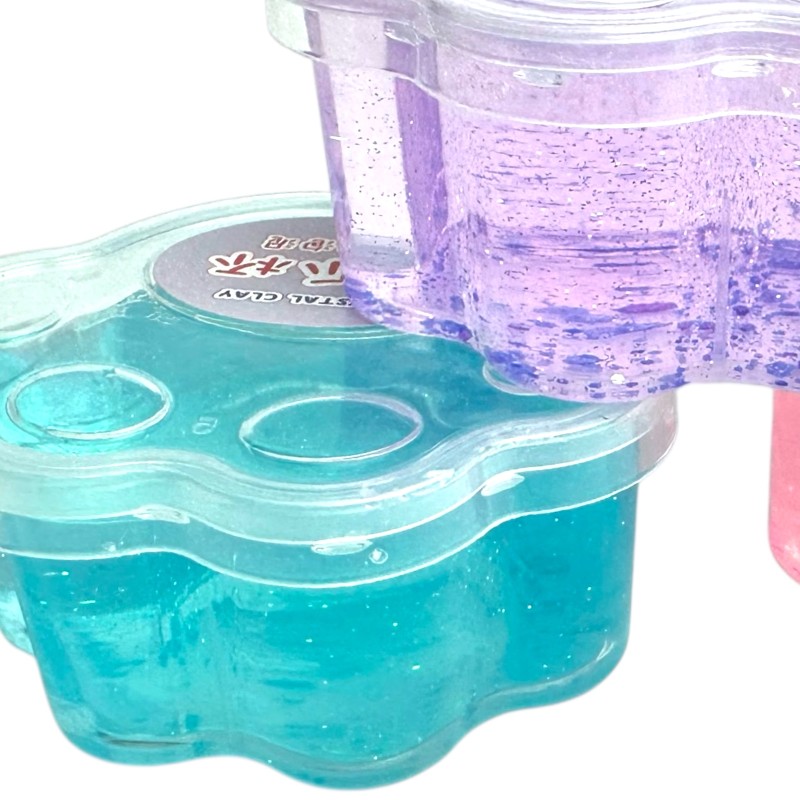 Slime Kocia Łapka z cekinami