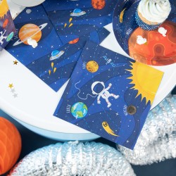 Serwetki Kosmos Planety 33x33 cm 10 sztuk