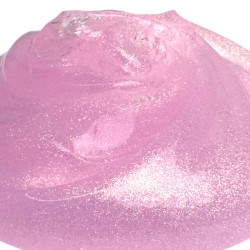 Różowy Brokatowy Slime Masa plastyczna w Słoiku