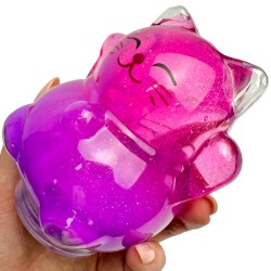 Slime Masa Sensoryczna Kotek 10x8cm Manekineko