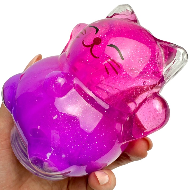 Slime Masa Sensoryczna Kotek 10x8cm Manekineko