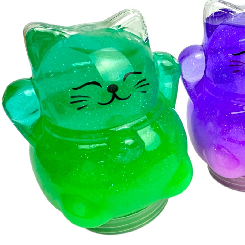 Slime Masa Sensoryczna Kotek 10x8cm Manekineko