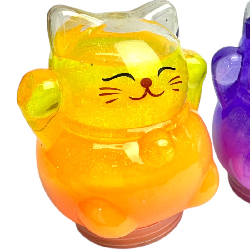 Slime Masa Sensoryczna Kotek 10x8cm Manekineko