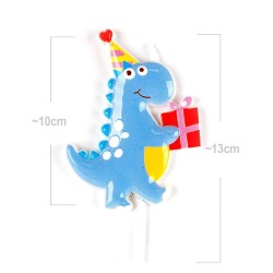 Świeczka urodzinowa Dino 1szt