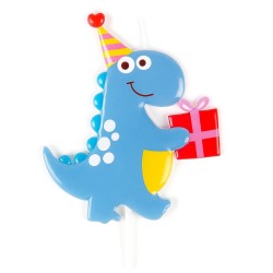 Świeczka urodzinowa Dino 1szt