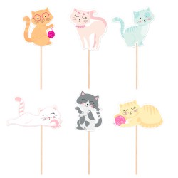 Toppery Kotki 6szt. Na...