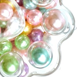 Kocia Łapka z Perełkami Perłowa Taba Squishy Catpaw