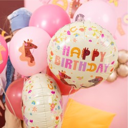 Balony lateksowe z nadrukiem koniki 12 cali 6 szt.