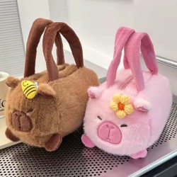 Pluszowa torebka Kapibara z maskotką