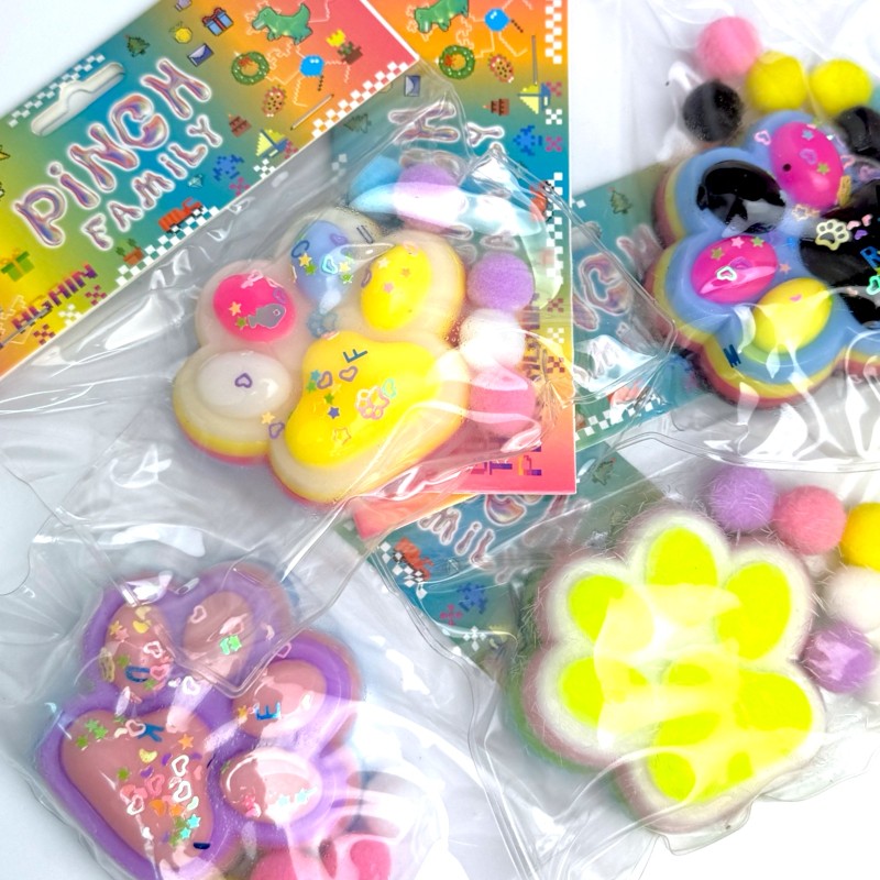 Gniotek Kocia łapka Kotka Pastel Shimmer