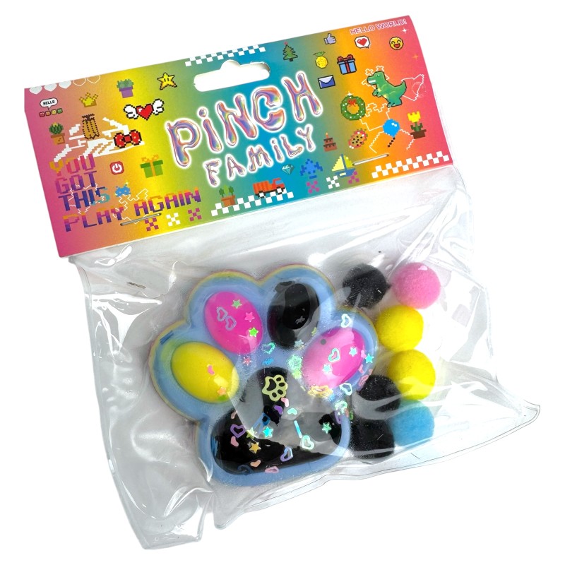 Gniotek Kocia łapka Kotka Pastel Shimmer