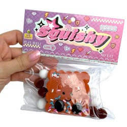 Gniotek Taba Ciasteczko Happy Herbatnik Kawaii Miś