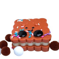 Gniotek Taba Ciasteczko Happy Herbatnik Kawaii Miś