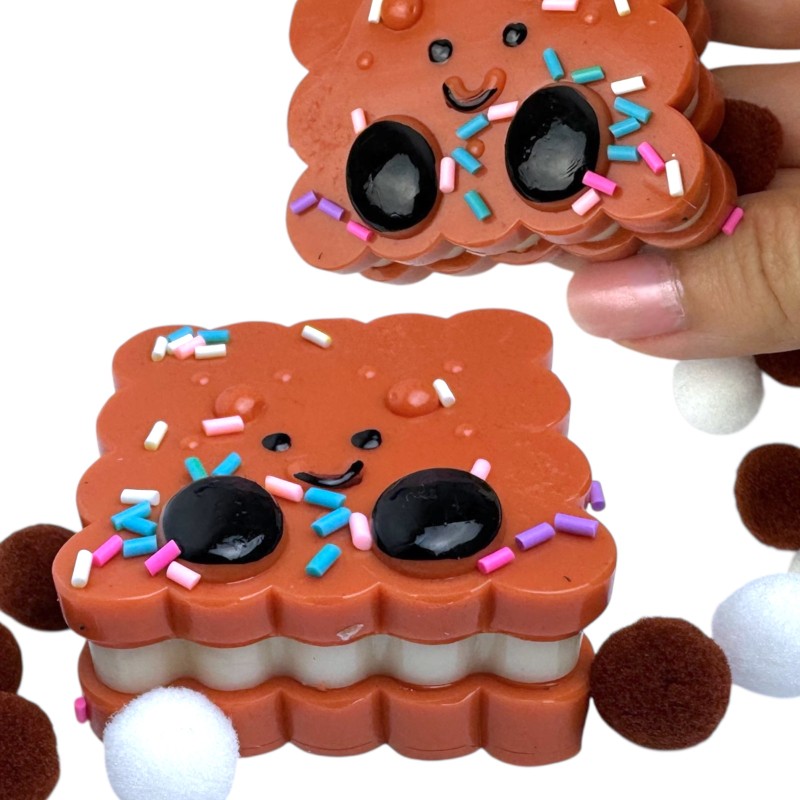 Gniotek Taba Ciasteczko Happy Herbatnik Kawaii Miś