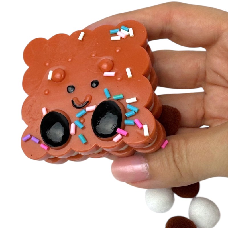 Gniotek Taba Ciasteczko Happy Herbatnik Kawaii Miś