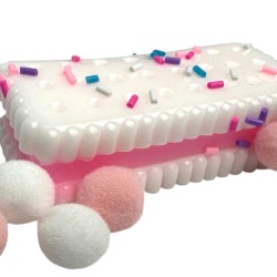 Gniotek Taba Squishy Ciasteczko Herbatnik z Posypką