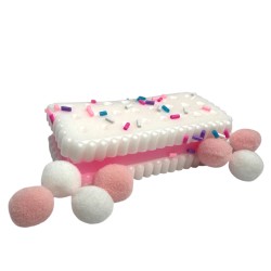 Gniotek Taba Squishy Ciasteczko Herbatnik z Posypką