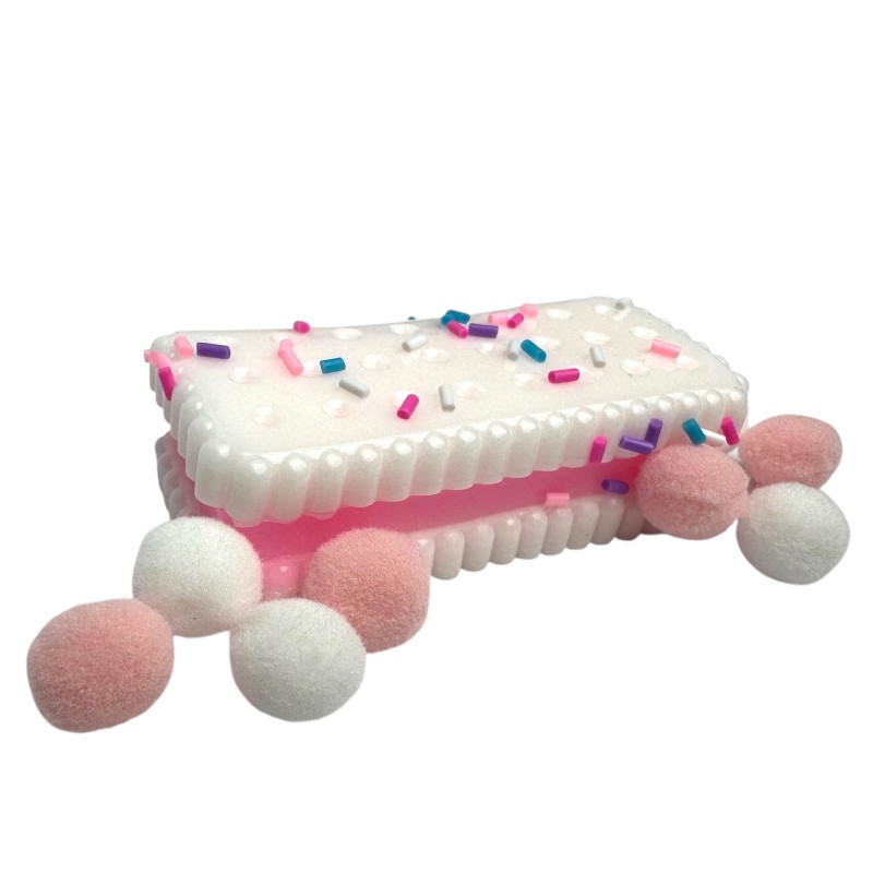 Gniotek Taba Squishy Ciasteczko Herbatnik z Posypką