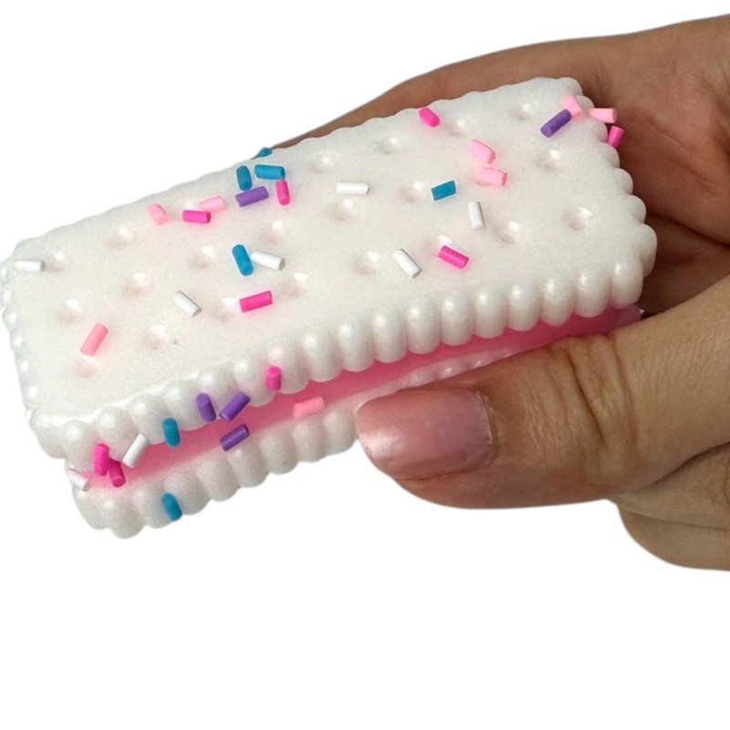 Gniotek Taba Squishy Ciasteczko Herbatnik z Posypką