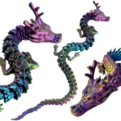 Antystresowy Smok 3D Figurka Sensoryczna 25cm