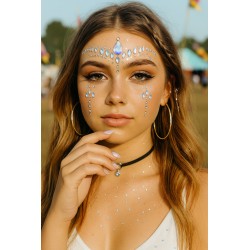 Kryształki Naklejki Diamenciki na Twarz i Paznokcie