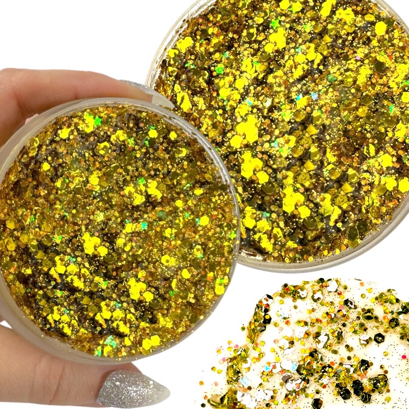 Brokatowy Żel Glitter Gel Shining 100g