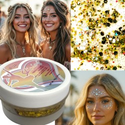 Brokatowy Żel Glitter Gel Shining 100g