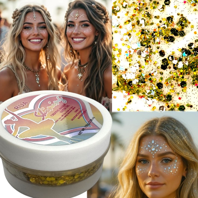 Brokatowy Żel Glitter Gel Shining 100g
