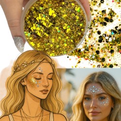 Brokatowy Żel Glitter Gel Shining 100g