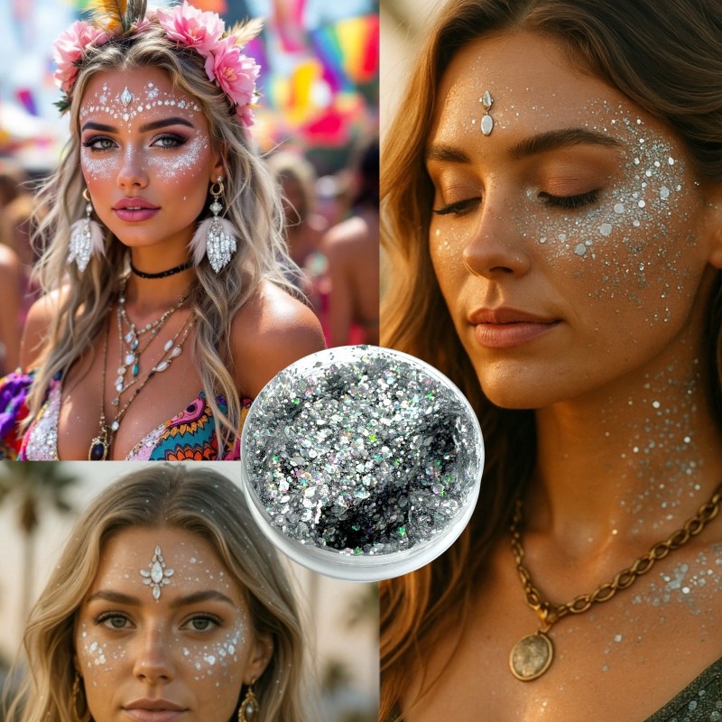 Brokatowy Żel Glitter Gel Shining 100g