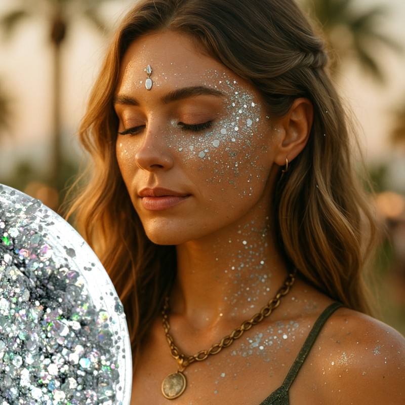 Brokatowy Żel Glitter Gel Shining 100g