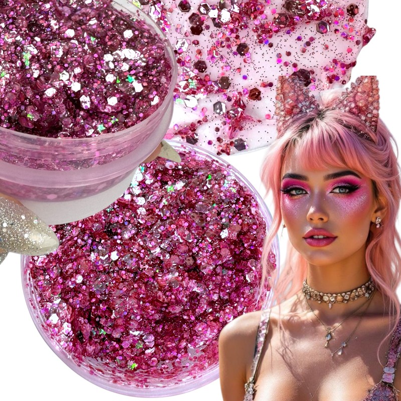Brokatowy Żel Glitter Gel Shining 100g