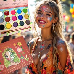 Paletka Farb do Twarzy i Ciała Body Art 15 Kolorów