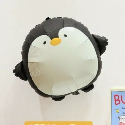 Balon foliowy Pingwin 54x59cm satynowy