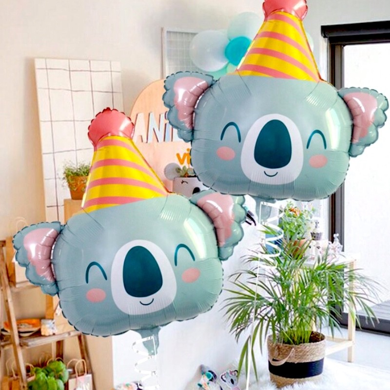 Balon foliowy Miś Koala 65cm satynowy