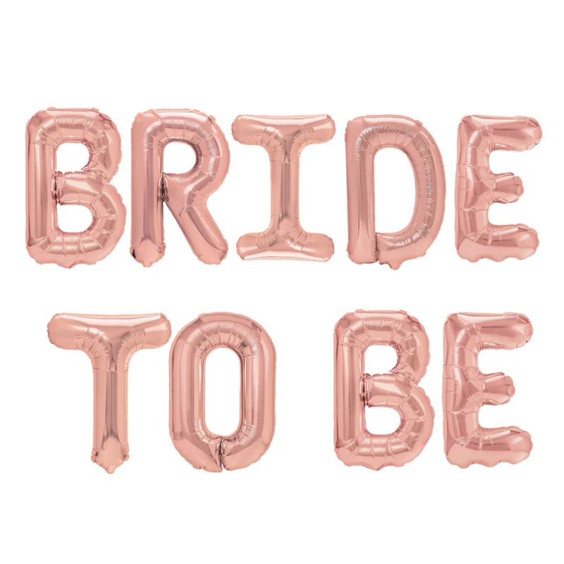 Balony foliowe Bride To Be Rose Gold