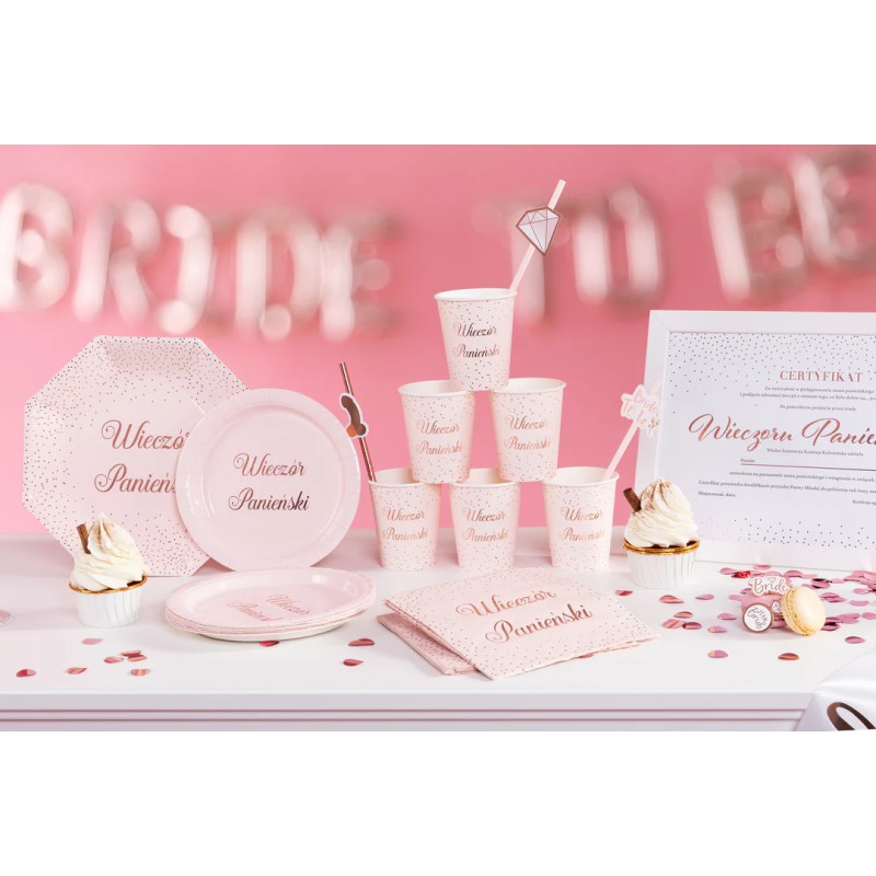 Balony foliowe Bride To Be Rose Gold