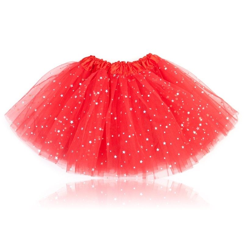 Spódniczka Gwiezdna Tutu - Czerwona
