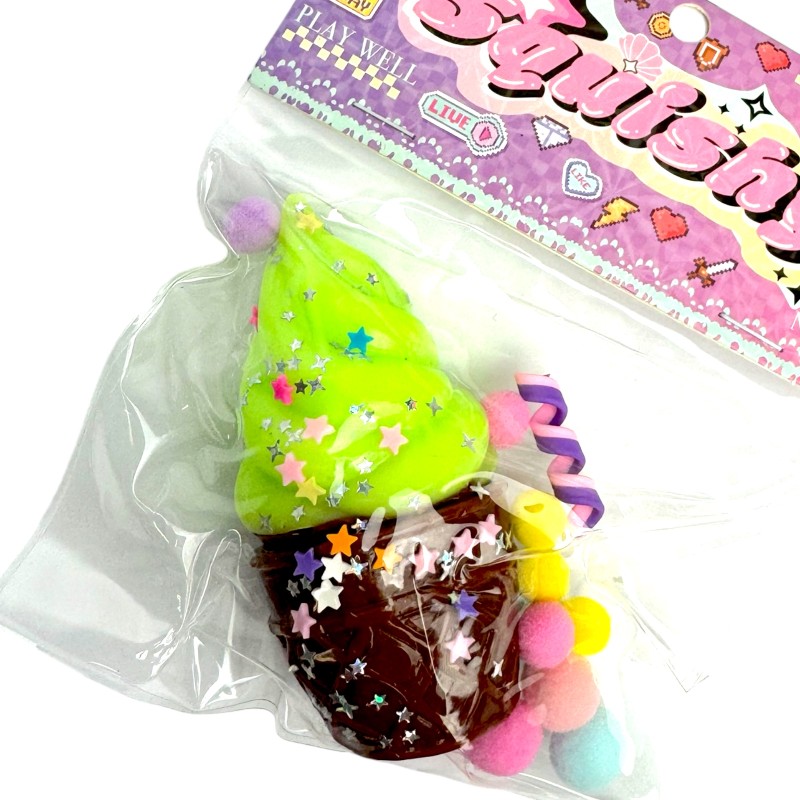 Gniotek Lód Antystresowy Kawaii Matcha