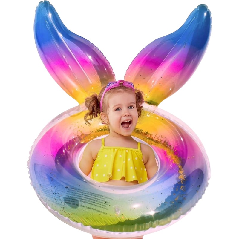 Koło Tęczowe 70cm Syrenka ogon