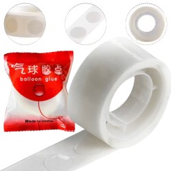 TAŚMA Dwustronne KROPKI klejące KLEJ DO BALONÓW